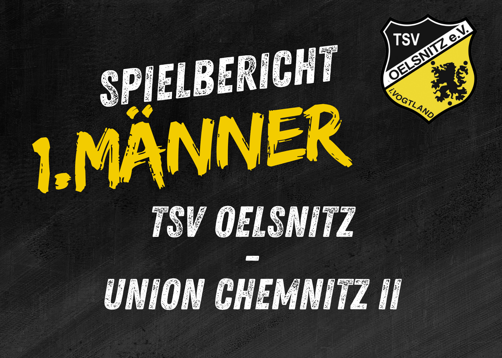 Regionsliga Chemnitz Männer:   TSV Oelsnitz – Union Chemnitz II    22:16 (13:9)
