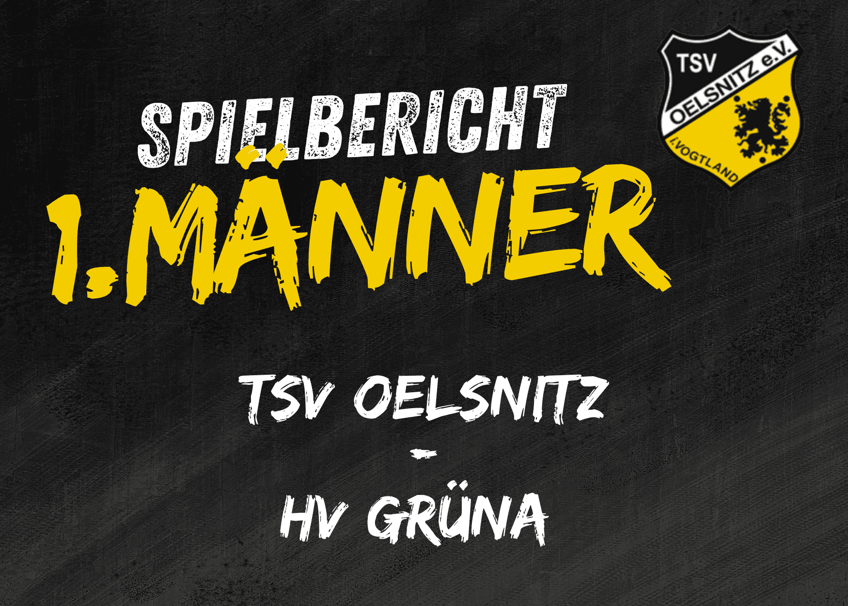 Regionsoberliga Chemnitz Männer: TSV Oelsnitz – HV Grüna   29:29 (13:17)
