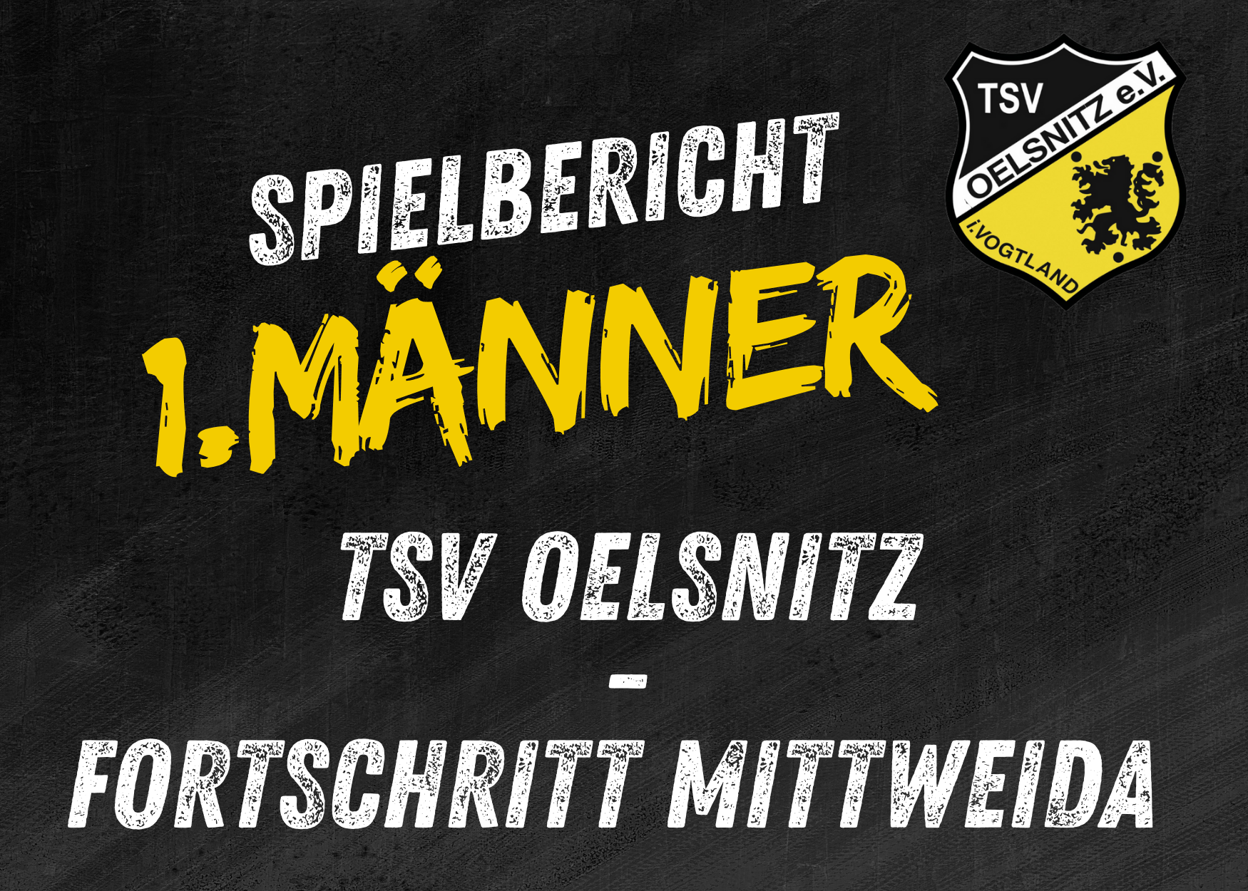 Regionsoberliga Chemnitz Männer:   TSV Oelsnitz – Fortschritt Mittweida    29:30 (10:14)