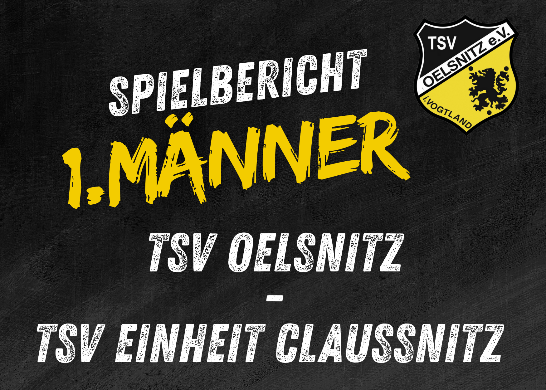 Regionsoberliga Chemnitz Männer: TSV Oelsnitz – TSV Einheit Claußnitz   28:28 (16:14)