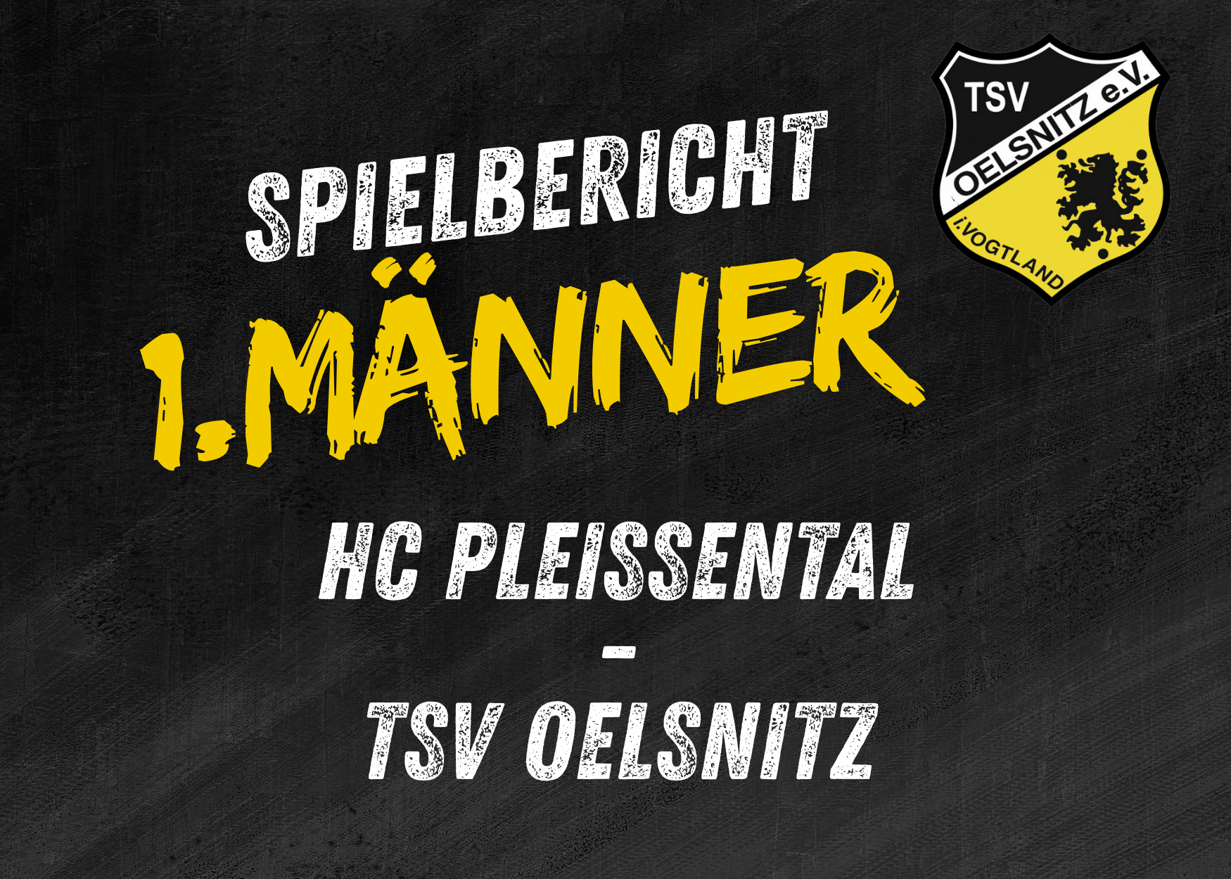 Regionsoberliga Chemnitz Männer:   HC Pleißental – TSV Oelsnitz    19:17 (9:8)